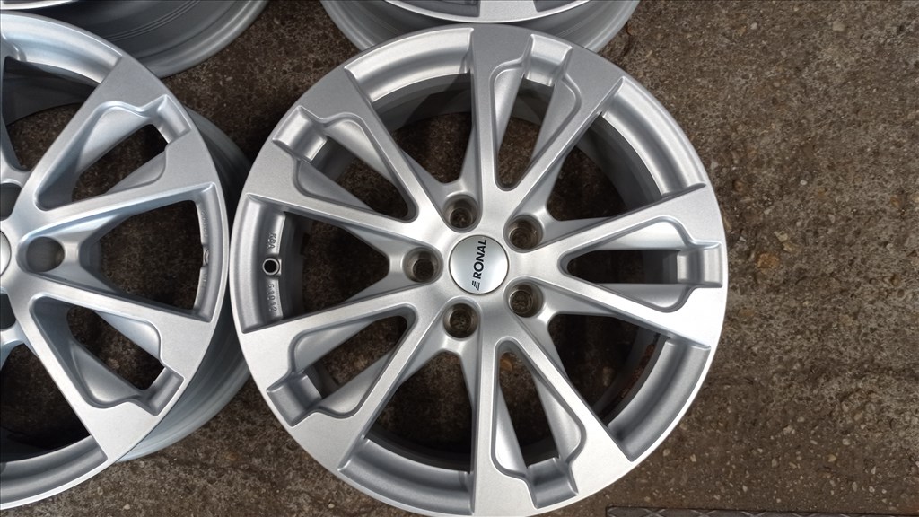  5x112 lyukosztású 7,5JJ 17" használt RONAL alufelni 2. kép