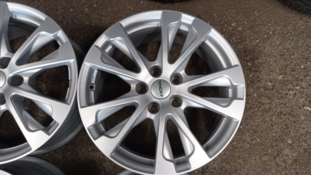  5x112 lyukosztású 7,5JJ 17" használt RONAL alufelni 3. kép