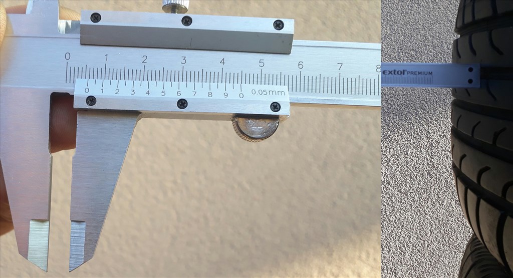  4x108 lyukosztású 16" felújított Borbet alufelni, rajta 225/55 használt Fulda nyári gumi gumi  3. kép