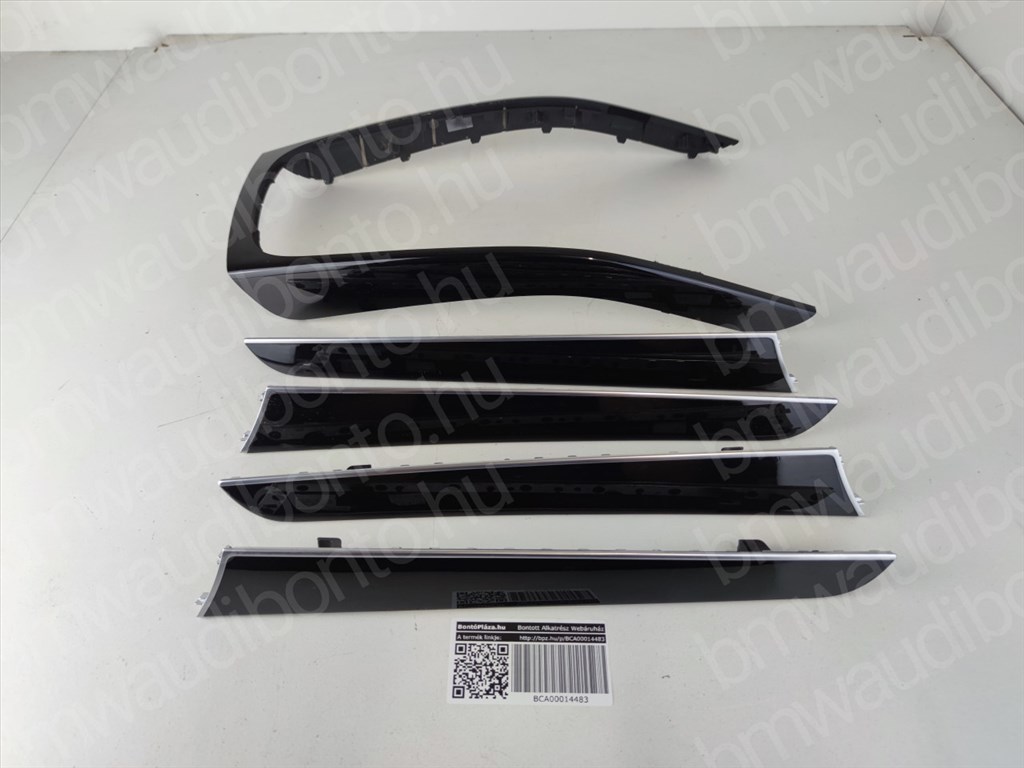 AUDI A4 B8 (8K2) Utastér dekor burkolat szett (8K0867409J, 8K0867420J, 8K0867419J, 8K0867410J, 8K0863305P) 3. kép