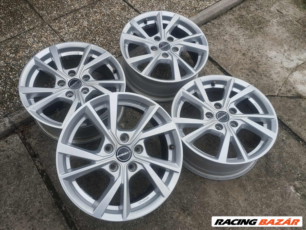 5x112 16 Borbet alufelni r16 " VW Skoda Seat Audi 4. kép