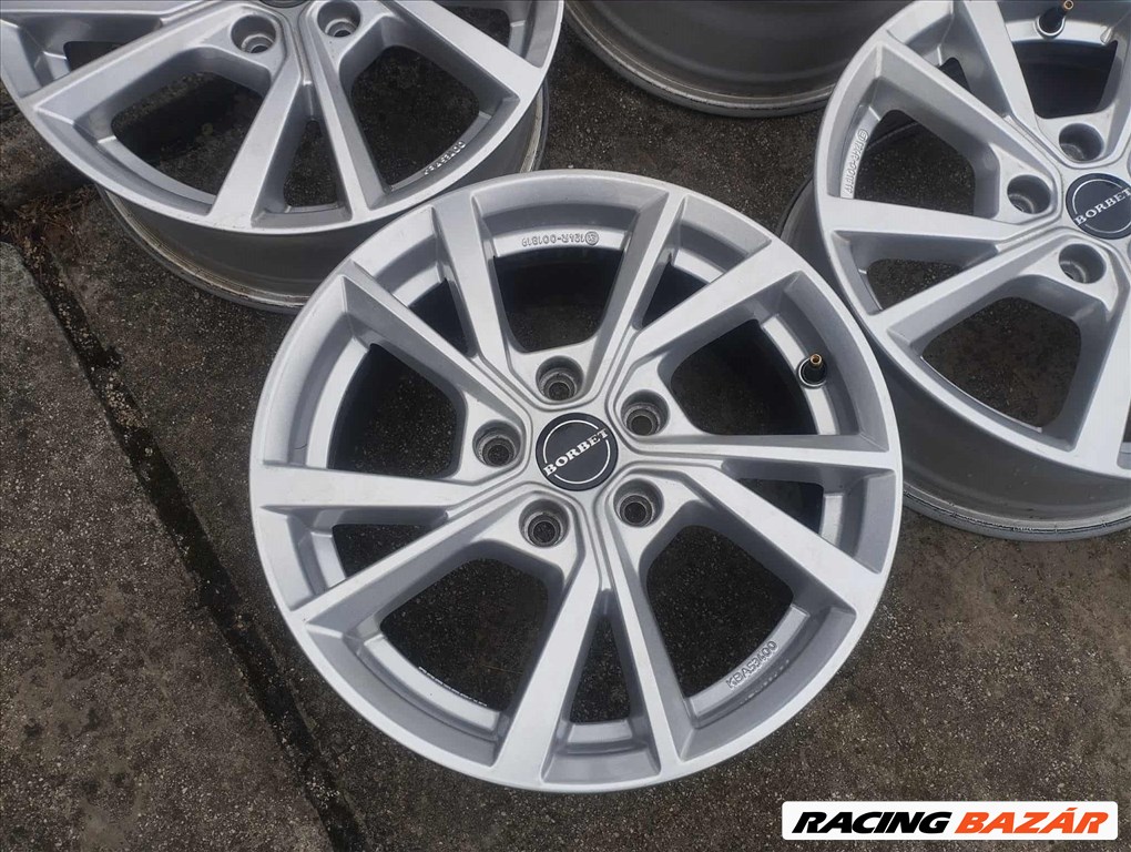  5x112 16 Borbet alufelni r16 " VW Skoda Seat Audi 3. kép