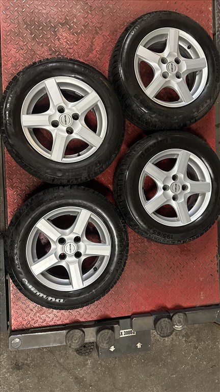 Enzo 4x108 6x15" ET15 alufelnik Barum téligumikkal Citroën Peugeot 3. kép