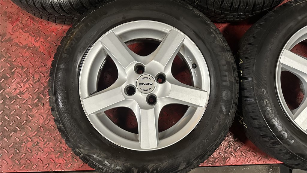 Enzo 4x108 6x15" ET15 alufelnik Barum téligumikkal Citroën Peugeot 1. kép