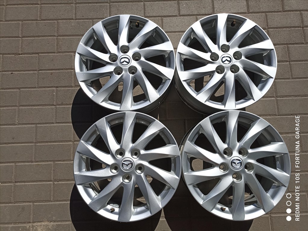 5x114,3 17" Mazda használt alufelni garnitúra 1. kép