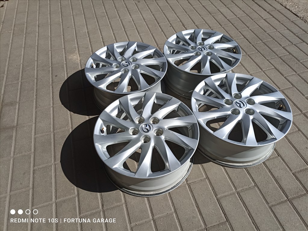5x114,3 17" Mazda használt alufelni garnitúra 2. kép