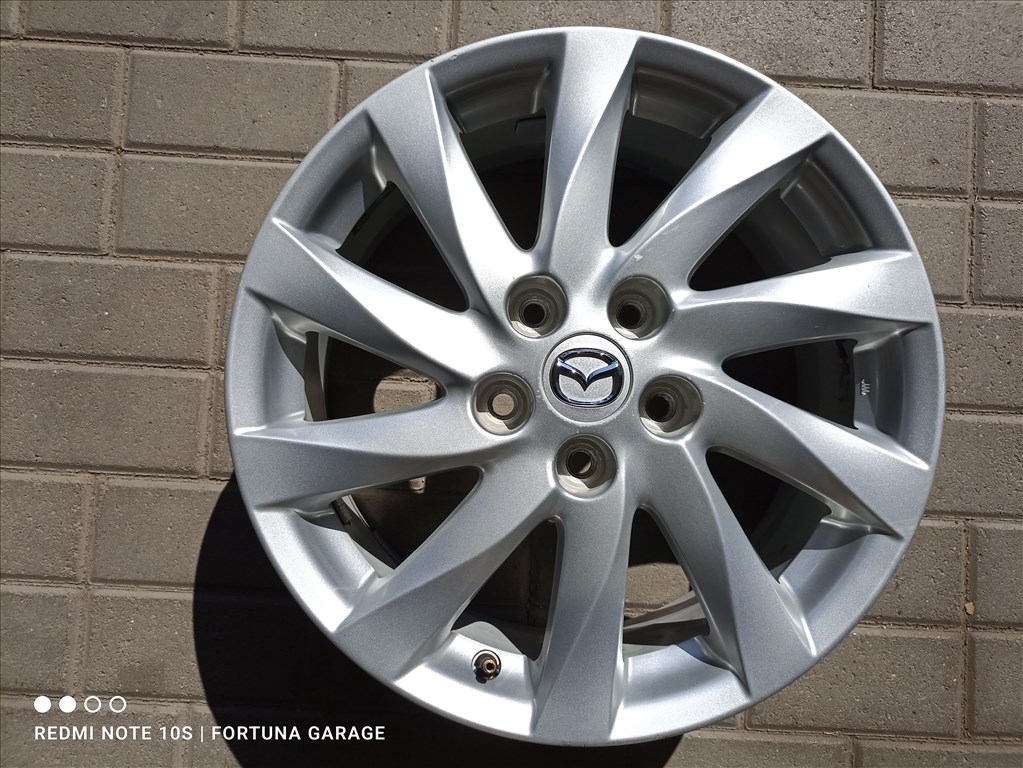 5x114,3 17" Mazda használt alufelni garnitúra 3. kép