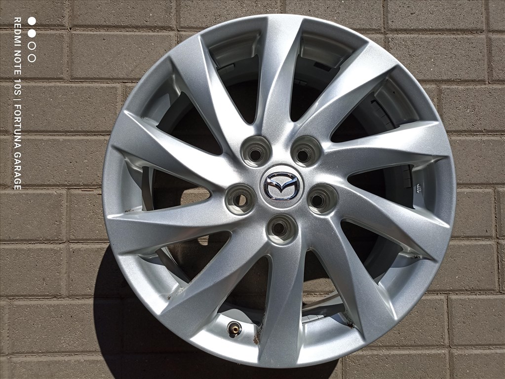 5x114,3 17" Mazda használt alufelni garnitúra 5. kép