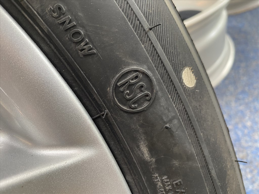 (3804) BMW 19 gyári alufelni felni, 5x112, 245/50 téli gumi, X3 X4 4. kép