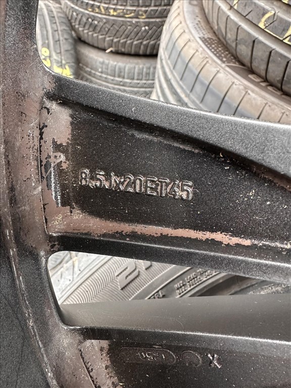  Opel Insignia gyári OPC 20" Matt fekete alufelni garnitúra 5x120 8,5x20 ET45 felújított 2. kép