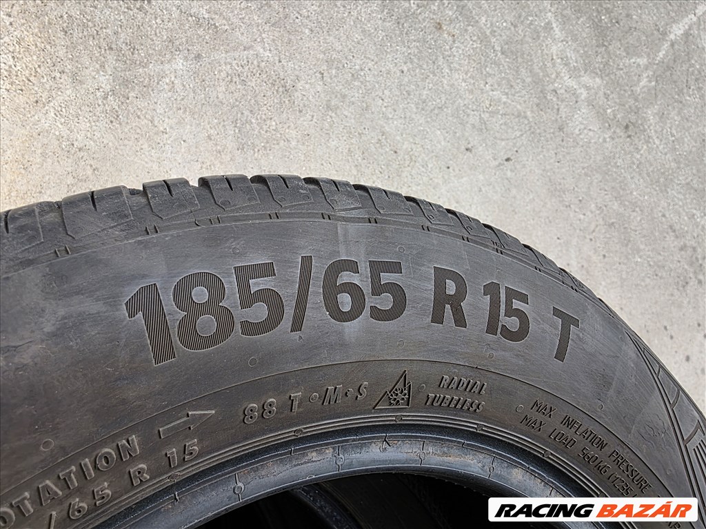 185/65R15 Continental 4évszakos garnitúra jó állapotban olcsón eladó! 6. kép