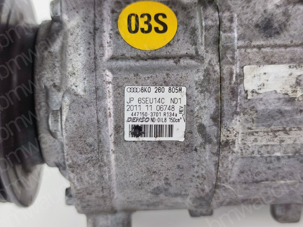 AUDI A4 Allroad B8 (8KH)  2.0 TDI quattro Légkondicionáló (A/C) klíma kompresszor (8K0260805M) 2. kép