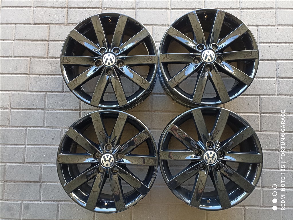 5x112 17" Volkswagen használt alufelni garnitúra 1. kép
