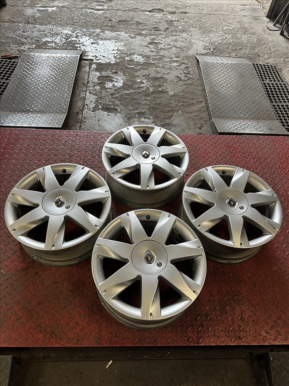 Renault gyári alufelni szett 4x100 6,5x17" ET49 Scenic Megane Grand Scenic 2. kép