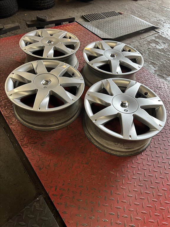 Renault gyári alufelni szett 4x100 6,5x17" ET49 Scenic Megane Grand Scenic 3. kép