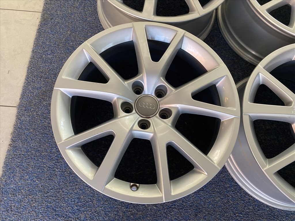 (3803)  Audi 18 gyári alufelni felni, 5x112, A4 4. kép