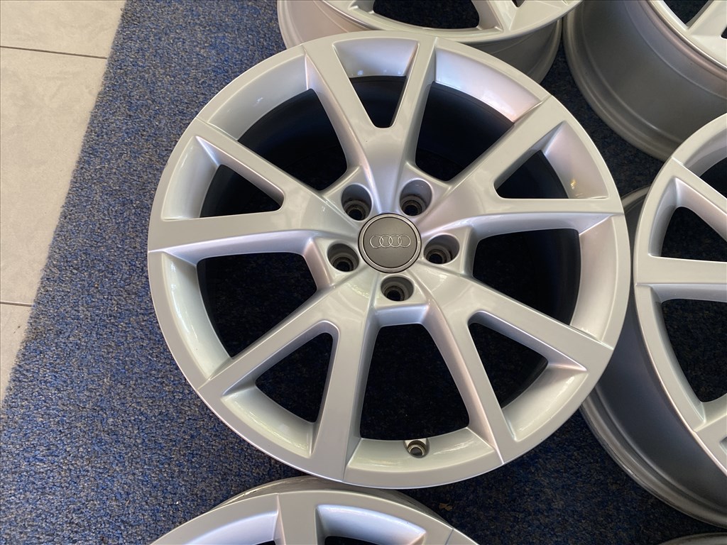 (3803)  Audi 18 gyári alufelni felni, 5x112, A4 7. kép