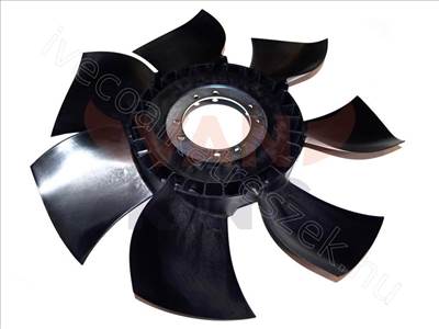 Hűtő ventilátor 7 lapátos 3.0 E5-E6 - DAILY - 5801418717, EM 907533 -  - IVECO EREDETI Gyári beszállítói új EM 907533