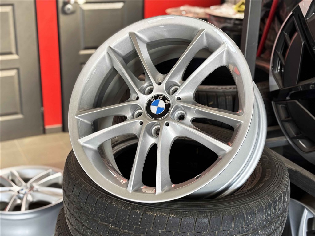 BMW e87 18" 5x120 kétszéles gyári alufelni eladó 18 coll F20 1. kép