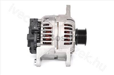 Generátor 2.3 140A - DAILY, DUCATO, PATRIOT - 504009978, 0 124 525 020 -  - IVECO EREDETI Eredeti új 504009978