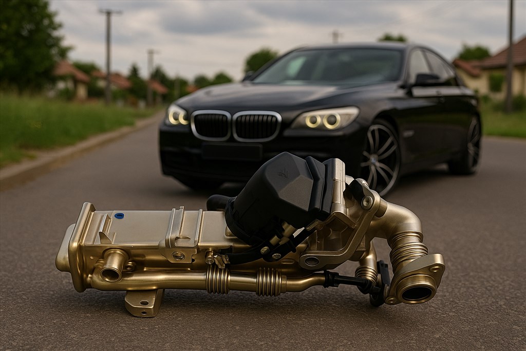 BMW 7-es sorozat F01/F02 EGR hűtő ÚJ 1. kép