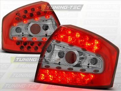 AUDI A4 8E 10.00-10.04 SEDAN RED WHITE LED  Tuning-Tec Hátsó Lámpa
