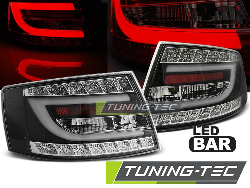 AUDI A6 C6 SEDAN 04.04-08 BLACK LED 6PIN Tuning-Tec Hátsó Lámpa 1. kép