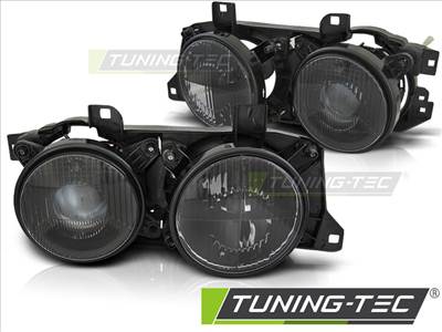 BMW E32/E34 Angel Eyes fekete  SEDAN/TOURING Tuning-Tec Fényszóró