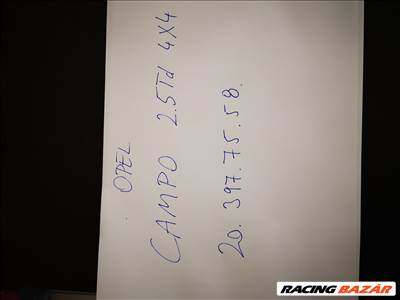  „Opel Campo bontás,első diffi.06/20/397/75/5nyol
