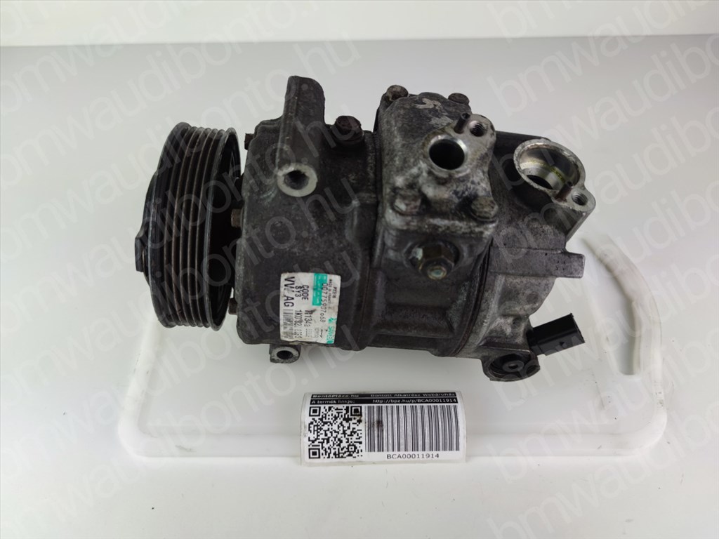 AUDI A3 (8P1)  1.9 TDI Légkondicionáló (A/C) klíma kompresszor (1K0820803S) 3. kép