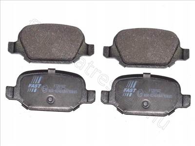 Fékbetét hátsó - MUSA, 500, 500C, PUNTO, PANDA, YPSILON - FT29162, RA.0609.0 -  - Fastoriginal Utángyártott új RA.0609.0