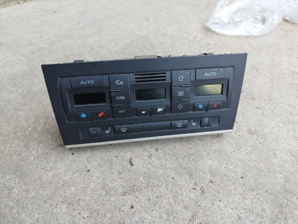 Audi A4 B6 ülésfűtéses fűtéskapcsoló 8e0820043ab 1. kép