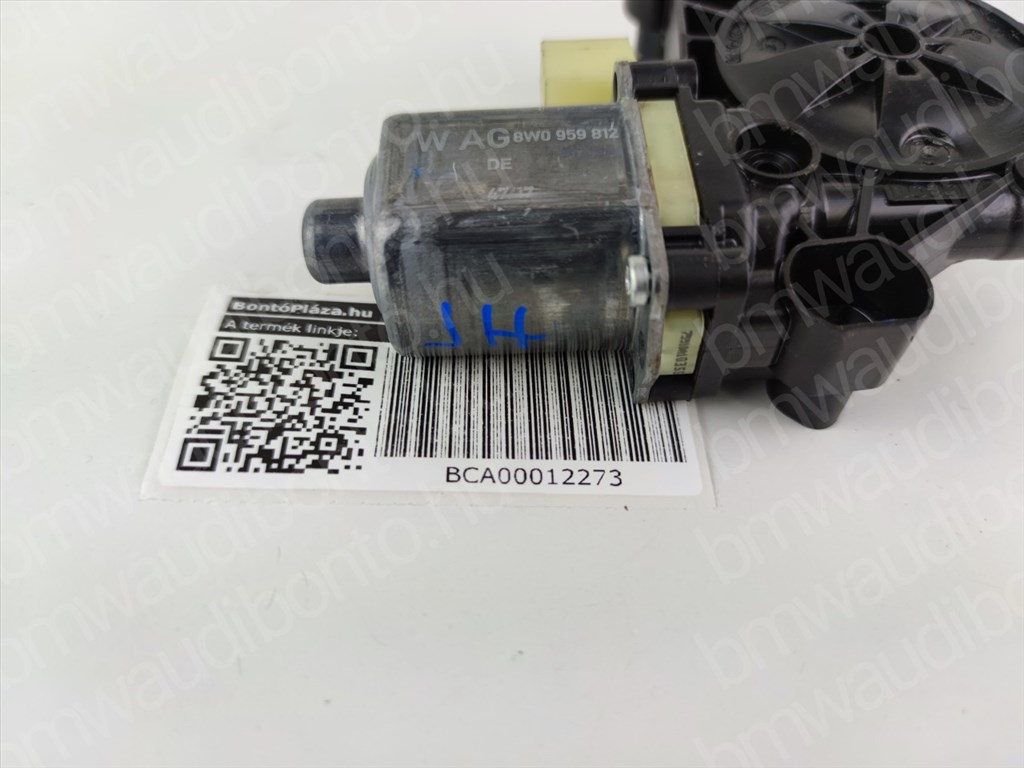 AUDI A4 B9 (8W2, 8WC) Jobb hátsó ajtó ablakemelő motor (8W0959812) 3. kép