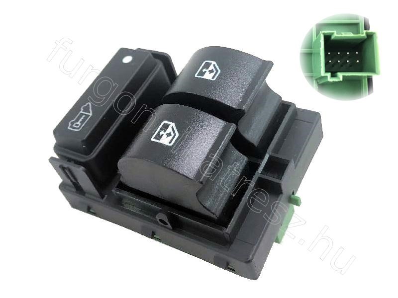 Ablakemelő kapcsoló – Ducato, Jumper, Boxer 2010- AL70302, 735532905 – ALTOLINE utángyártott 735532905 1. kép