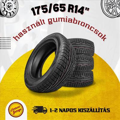  175/65 R14" használt téli gumik