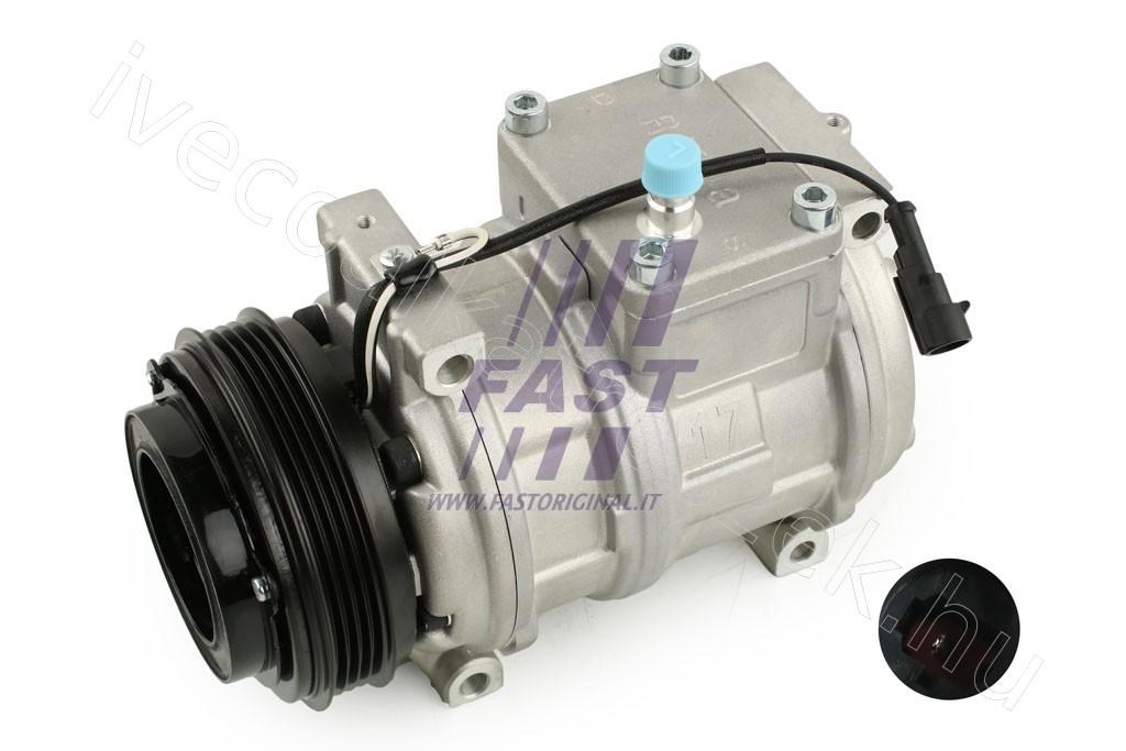 Klímakompresszor IVECO DAILY 06> 2.3/3.0 JTD  - DAILY - FT56321, 504014391 -  - Fastoriginal Utángyártott új 504014391 2. kép