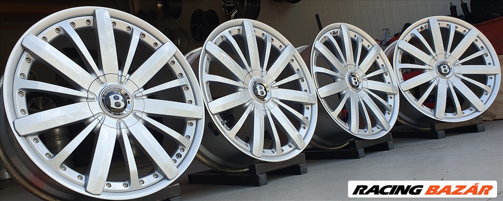 5x130 Gyári 2 részes ritka Bentley Mulsanne alufelni 9jx21" ET:61 1. kép