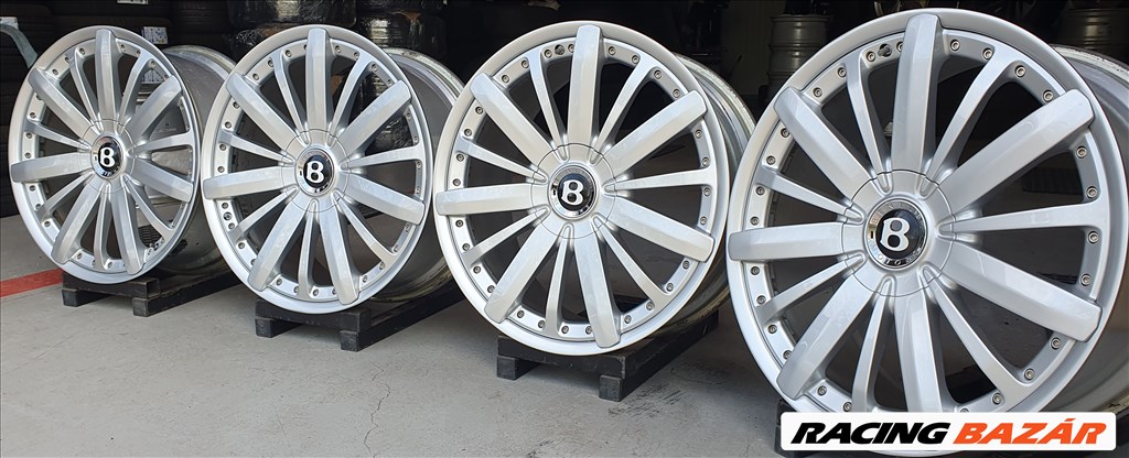 5x130 Gyári 2 részes ritka Bentley Mulsanne alufelni 9jx21" ET:61 2. kép