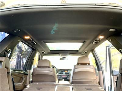 BMW X5 E70 fekete - antracit komplett tetőkárpit szett panorámatetős hibátlan 51448037341