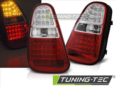 MINI COOPER R50 /R52 /R53 04-06 RED WHITE LED Tuning-Tec Hátsó Lámpa