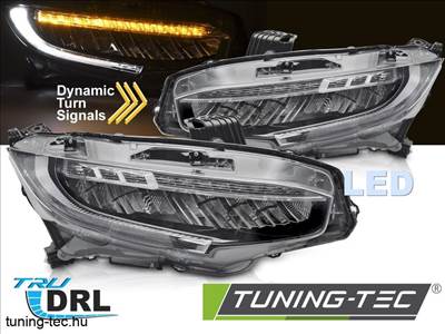 HONDA CIVIC X 16-21 FULL LED BLACK Tuning-Tec Fényszóró