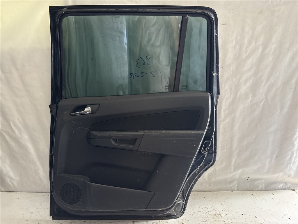 963 Opel Zafira B Jobb hátsó Ajtó Fekete  Z20R 4. kép