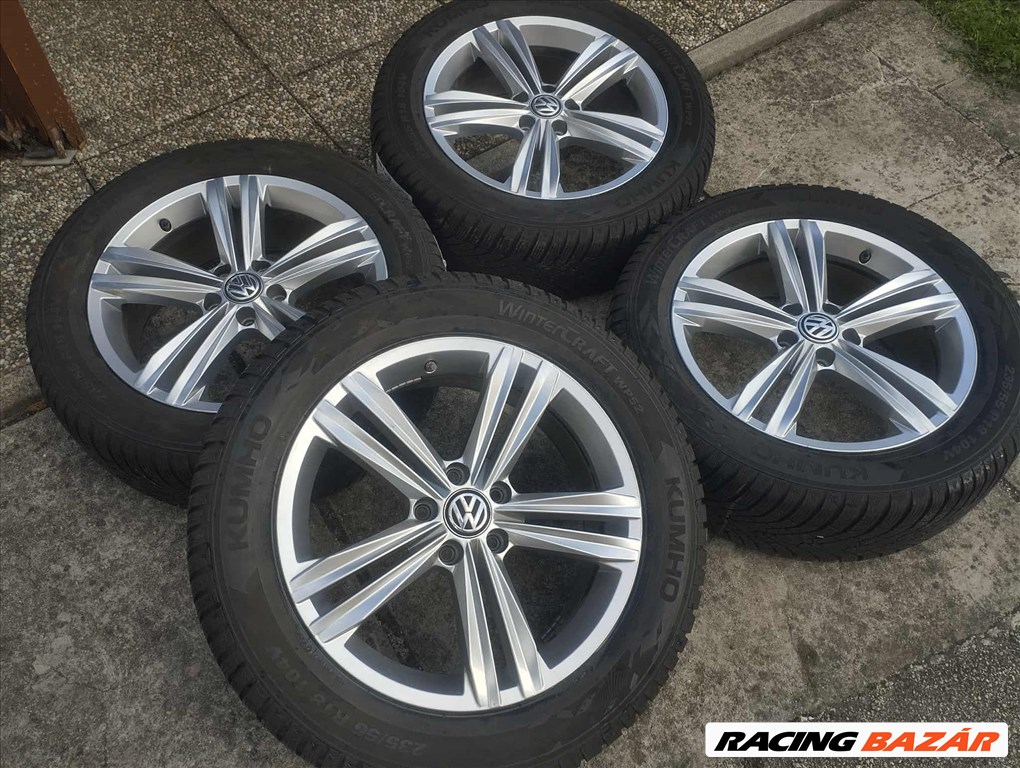 5x112 18 VW Sebring gyári felni - 235/55 r18 " Kumho téli dot23 Skoda Seat Cupra Audi 4. kép