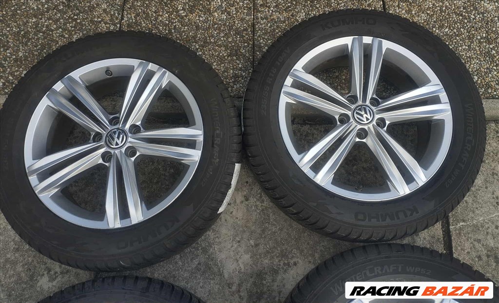 5x112 18 VW Sebring gyári felni - 235/55 r18 " Kumho téli dot23 Skoda Seat Cupra Audi 6. kép