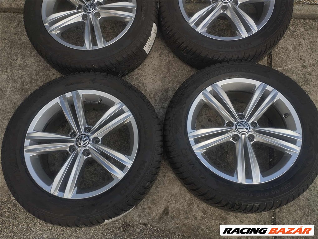 5x112 18 VW Sebring gyári felni - 235/55 r18 " Kumho téli dot23 Skoda Seat Cupra Audi 2. kép