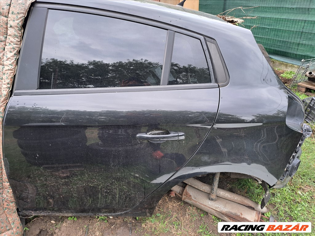 Fiat Bravo 2007-2014-ig bontott Fekete karosszéria elemek +szép utastér és csomagtér 1,4 T-Jet 16V 5. kép