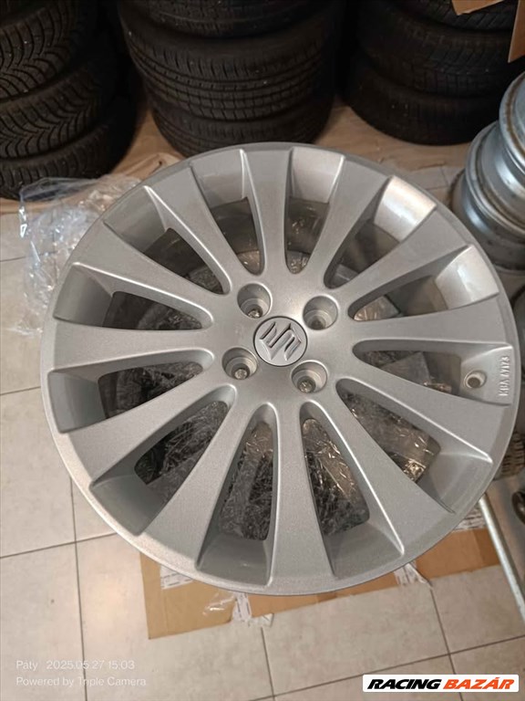  4x100 lyukosztású 7JJ 17" újszerű (gyári felni) alufelni 5. kép