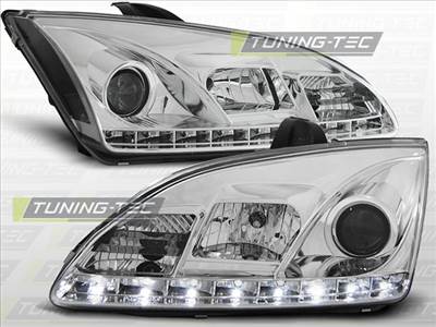 FORD FOCUS II 09.04-01.08 DAYLIGHT CHROME Tuning-Tec Fényszóró