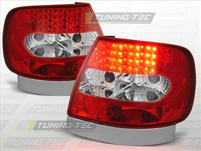 AUDI A4 B5 11.94-10.00 RED WHITE LED  Tuning-Tec Hátsó Lámpa