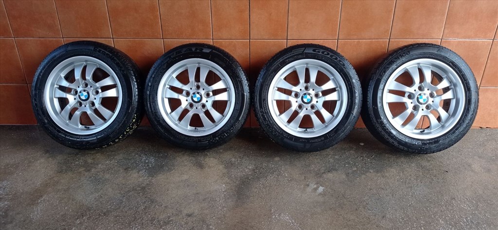 BMW E90 16" ALUFELNI 5X120 NYÁRI 205/55R16 GUMIVAL OLCSÒN ! 1. kép